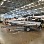 Visboot met Mercury ME75LBSP en Pega 1350 boottrailer, Lund, 1675 Pro